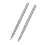 Maxbell 2pcs Stainless Steel Paracord Fid Lacing Stitching Needles Outdoors 80x5mm