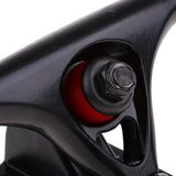 Maxbell 2 Pieces Replacement Aluminum Alloy Longboard/Skateboard Trucks Set black