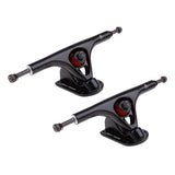 Maxbell 2 Pieces Replacement Aluminum Alloy Longboard/Skateboard Trucks Set black