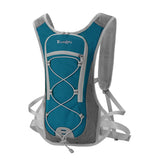 Maxbell 2L Water Backpack Hydration Pack Camping Water Bladder Bag Pouch Lake Blue