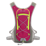 Maxbell 2L Water Backpack Hydration Pack Camping Water Bladder Bag Pouch Rose Red