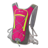 Maxbell 2L Water Backpack Hydration Pack Camping Water Bladder Bag Pouch Rose Red