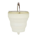 Maxbell Silicone Foldable LED Camping Lantern Collapsible Tent Light Lamp Yellow