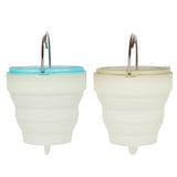 Maxbell Silicone Foldable LED Camping Lantern Collapsible Tent Light Lamp Yellow