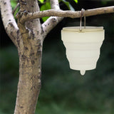 Maxbell Silicone Foldable LED Camping Lantern Collapsible Tent Light Lamp Yellow