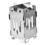 Maxbell Stainless Steel Foldable Camping Wood Stove Outdoor Picnic Backpacking Stove