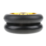 Maxbell 1 Pair Replacement 110mm Stunt Scooter Wheels with Standard Bearings Gold 2