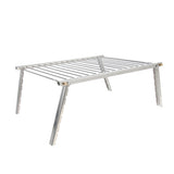 Maxbell Portable Stainless Steel Grill for Campers, Backpacking, Survival Bag Storage