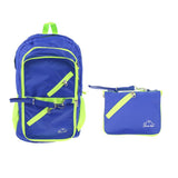 Maxbell Outdoor Sport Backpack Travel Daypack Nylon Waterproof Folding Bag Blue