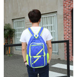 Maxbell Outdoor Sport Backpack Travel Daypack Nylon Waterproof Folding Bag Blue