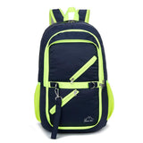 Maxbell Outdoor Sport Backpack Travel Daypack Nylon Waterproof Folding Bag Navy blue
