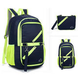 Maxbell Outdoor Sport Backpack Travel Daypack Nylon Waterproof Folding Bag Navy blue