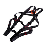 Maxbell Body Safety Waist Harness Climbing Descending Seat Belt Fall Protection Black