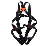 Maxbell Body Safety Waist Harness Climbing Descending Seat Belt Fall Protection Black