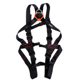 Maxbell Body Safety Waist Harness Climbing Descending Seat Belt Fall Protection Black