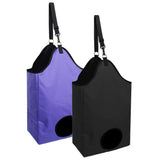 Maxbell Waterproof Horse Hay Bag Equestrian Slow Feed Haylage Hay Bag Tote Purple