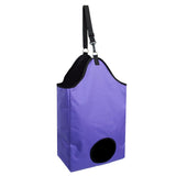 Maxbell Waterproof Horse Hay Bag Equestrian Slow Feed Haylage Hay Bag Tote Purple