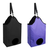 Maxbell Waterproof Horse Hay Bag Equestrian Slow Feed Haylage Hay Bag Tote Purple