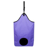 Maxbell Waterproof Horse Hay Bag Equestrian Slow Feed Haylage Hay Bag Tote Purple