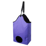 Maxbell Waterproof Horse Hay Bag Equestrian Slow Feed Haylage Hay Bag Tote Purple