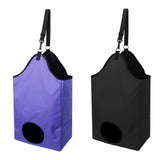 Maxbell Waterproof Horse Hay Bag Equestrian Slow Feed Haylage Hay Bag Tote Purple