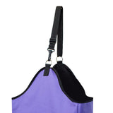 Maxbell Waterproof Horse Hay Bag Equestrian Slow Feed Haylage Hay Bag Tote Purple