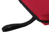 Maxbell Waterproof Chair Seat Cushion Pad Outdoor Garden Camping Mat Stool Red