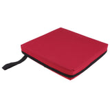 Maxbell Waterproof Chair Seat Cushion Pad Outdoor Garden Camping Mat Stool Red
