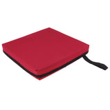 Maxbell Waterproof Chair Seat Cushion Pad Outdoor Garden Camping Mat Stool Red