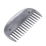 Maxbell Stainless Steel Horse Curry Comb Brush Horse Grooming Equestrian Supplies
