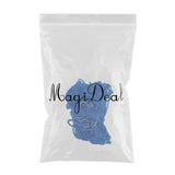 Maxbell Horse Slow Feed Hay Net Bag Braided Nylon Horse Haylage Mesh Feeder M Blue