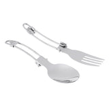 Maxbell Aluminum Camping Mess Kit Cookware Cutlery Foldable Pot Pan Bowl Dish Green