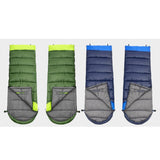 Maxbell Waterproof Camping Warm Hollow Cotton Splicing Sleeping Bag Army Green Left