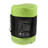 Maxbell Waterproof Camping Warm Hollow Cotton Splicing Sleeping Bag Army Green Left
