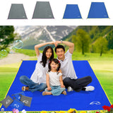 Maxbell Waterproof Camping Tarp for Picnics, Tent Footprint, and Sunshade 150-220cm Gray