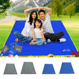 Maxbell Waterproof Camping Tarp for Picnics, Tent Footprint, and Sunshade 150-220cm Gray