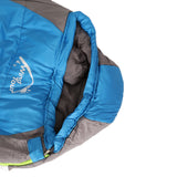 Maxbell Adult Single Outdoor Camping Waterproof Splicing Sleeping Bag Warm Quilt Blue