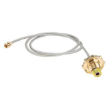 Maxbell Camping Stove High-Pressure Propane Hose and Adapter for Flat Gas Tank 106cm