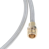 Maxbell Camping Stove High-Pressure Propane Hose and Adapter for Flat Gas Tank 106cm