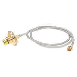 Maxbell Camping Stove High-Pressure Propane Hose and Adapter for Flat Gas Tank 106cm
