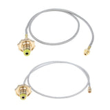 Maxbell Camping Stove High-Pressure Propane Hose and Adapter for Flat Gas Tank 106cm