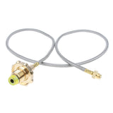 Maxbell Camping Stove High-Pressure Propane Hose and Adapter for Flat Gas Tank 102cm