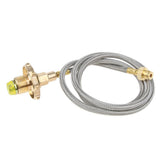 Maxbell Camping Stove High-Pressure Propane Hose and Adapter for Flat Gas Tank 102cm