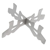Maxbell Portable Outdoor Camping Mini Alcohol Stove Cross Stand Rack Titanium-Cross 2