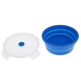 Maxbell Collapsible Silicone Camping Bowl, Food-grade and BPA-free 400ml Blue