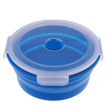 Maxbell Collapsible Silicone Camping Bowl, Food-grade and BPA-free 400ml Blue