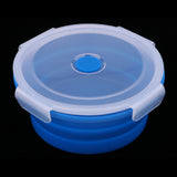 Maxbell Collapsible Silicone Camping Bowl, Food-grade and BPA-free 400ml Blue