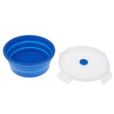 Maxbell Collapsible Silicone Camping Bowl, Food-grade and BPA-free 600ml Blue
