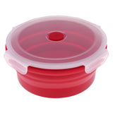 Maxbell Collapsible Silicone Camping Bowl, Food-grade and BPA-free 900ml Red
