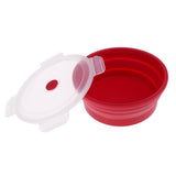 Maxbell Collapsible Silicone Camping Bowl, Food-grade and BPA-free 900ml Red